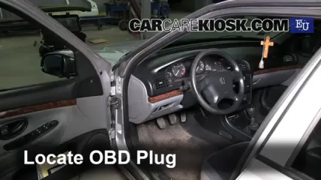 2000 Peugeot 406 LX HDi 2.0L 4 Cyl. Turbo Diesel Lumière « Check engine » du moteur Diagnostic